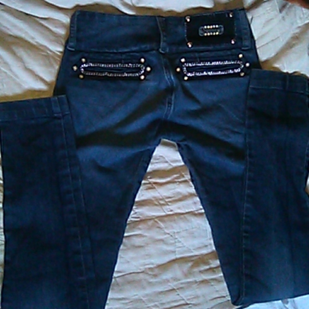 Jeans called glitter